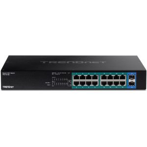 تريند نت - TPE-TG182، سويتش جيجابت PoE++ ذو 18 منفذًا بقدرة 240 واط - تايوان